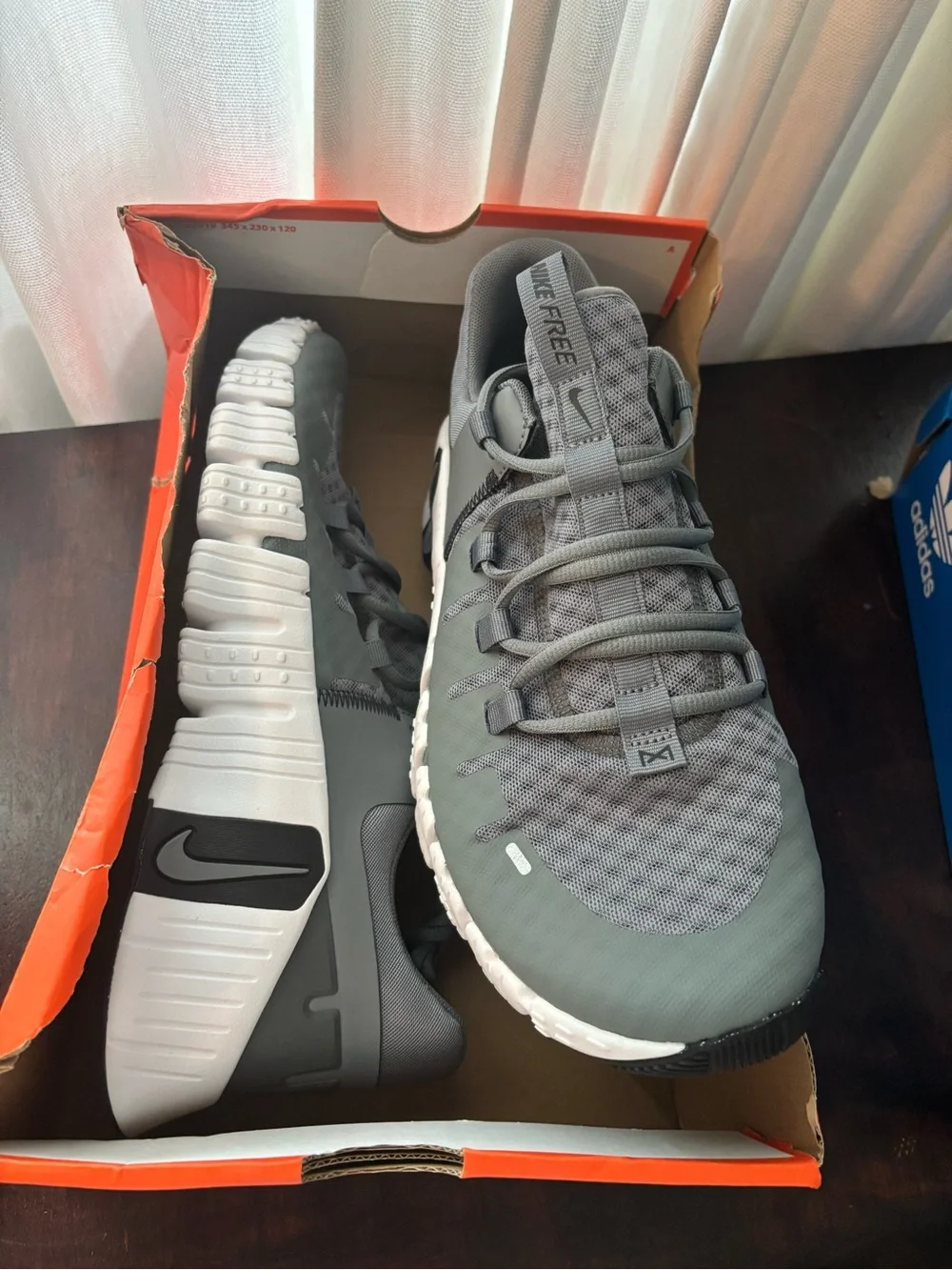 Nike Men’s Free Metcon Training Shoes - Gray/White
